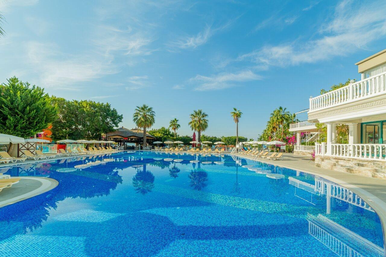 Hotel Justiniano Club Alanya Okurcalar Esterno foto
