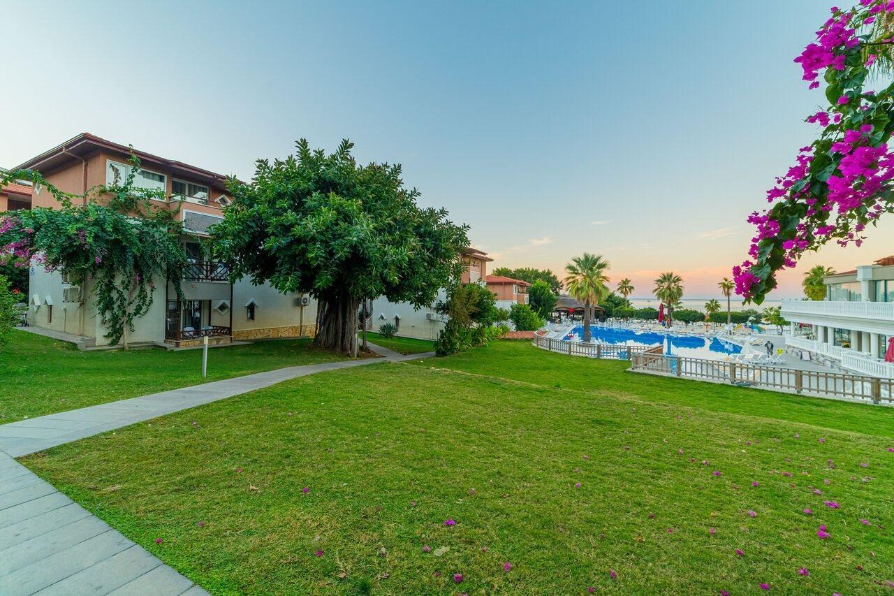 Hotel Justiniano Club Alanya Okurcalar Esterno foto